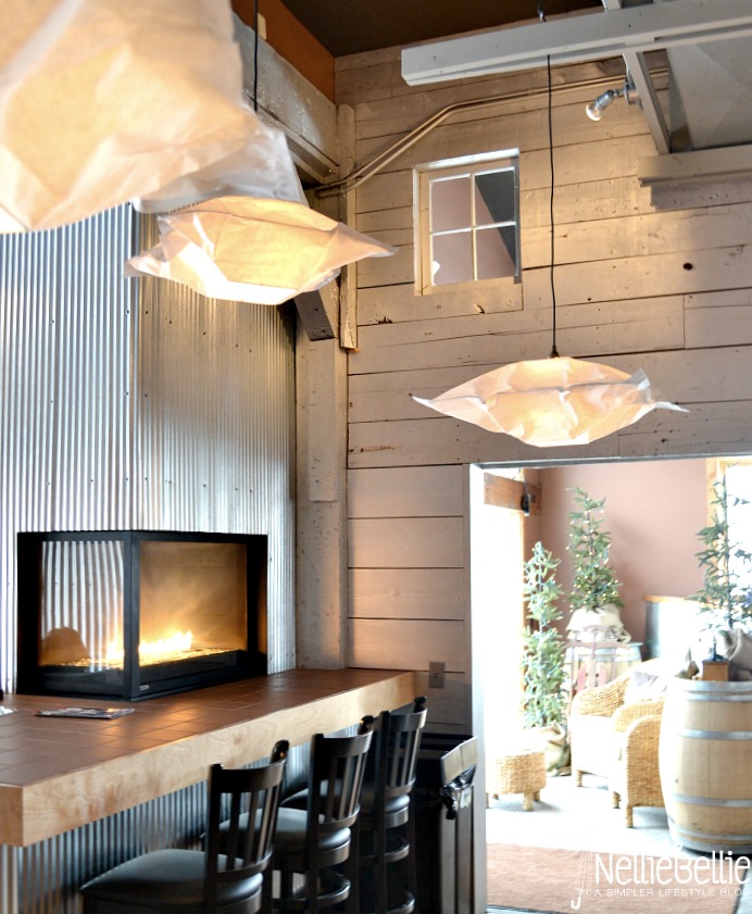 Interior of Tin Bins Cafe stillwater minnesota photo by nellie bellie